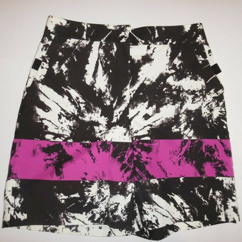 Alexander Wang Color Block Tie Dye Bermuda Shorts - image 2